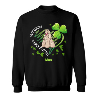Personalized Dog Patrick's Day Sweatshirt - Thegiftio UK