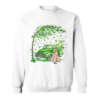 Personalized Dog Patrick's Day Sweatshirt - Thegiftio UK