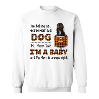 Personalized Fall Halloween Dog Mom Sweatshirt - Thegiftio UK