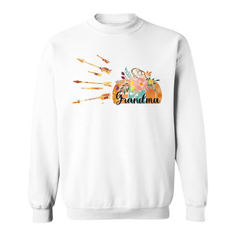 Personalized Fall Halloween Mom Grandma Sweatshirt - Thegiftio UK