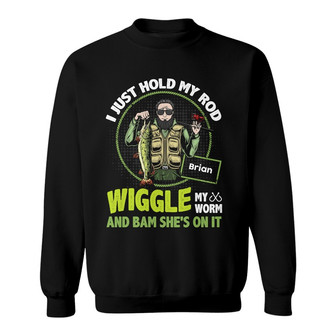 Personalized Fishing Sweatshirt - Thegiftio UK