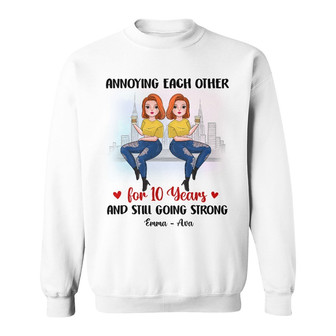 Personalized Friends Anniversary Sweatshirt - Thegiftio UK