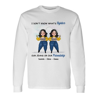 Personalized Friends Long Sleeve Shirt - Thegiftio UK