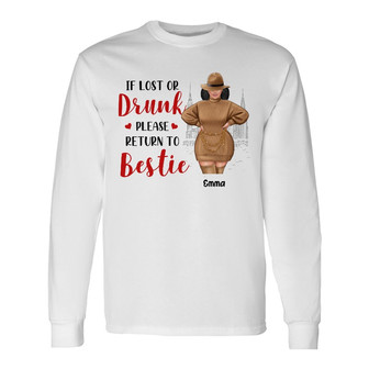Personalized Friends Sisters Long Sleeve Shirt - Thegiftio UK