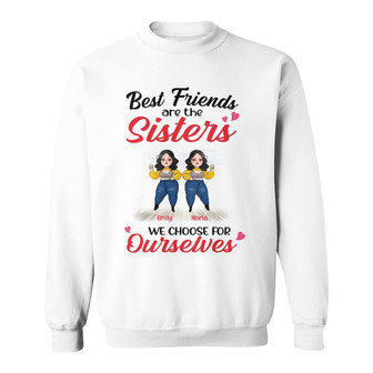 Personalized Friends Sisters Sweatshirt - Thegiftio UK