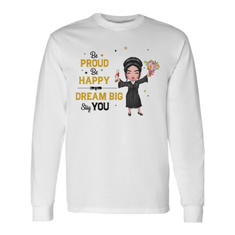 Personalized Graduation 2022 Long Sleeve Shirt - Thegiftio UK