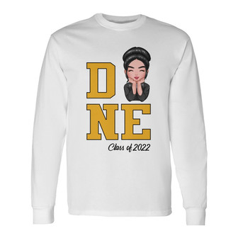 Personalized Graduation 2022 Long Sleeve Shirt - Thegiftio UK