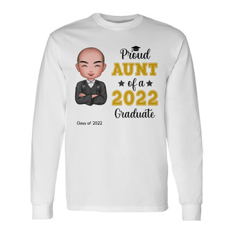 Personalized Graduation 2022 Mom Long Sleeve Shirt - Thegiftio UK