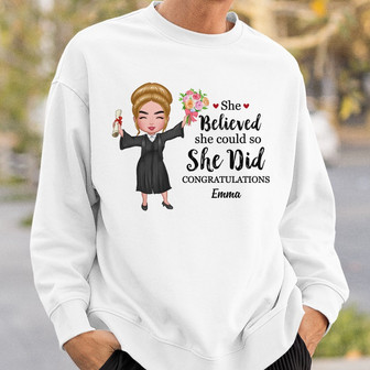 Personalized Graduation 2022 Sweatshirt - Thegiftio UK