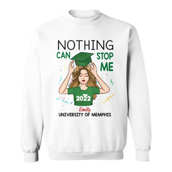 Personalized Graduation Girl 2022 Sweatshirt - Thegiftio UK