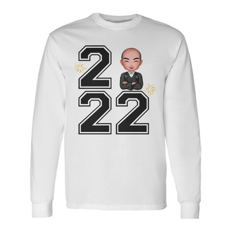 Personalized Graduation Girl Boy 2022 Long Sleeve Shirt - Thegiftio UK