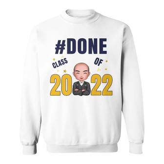 Personalized Graduation Girl Boy Sweatshirt - Thegiftio UK