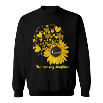Personalized Grandma Sunflower Little Sunshine Sweatshirt - Thegiftio UK