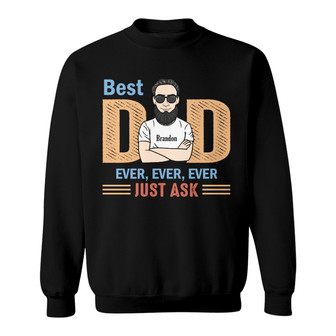 Personalized Grandpa Dad Sweatshirt - Thegiftio UK