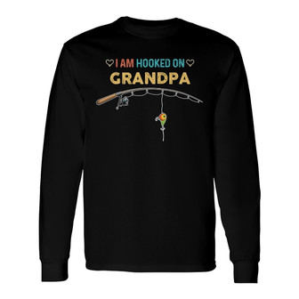 Personalized Grandpa Fishing Lure Long Sleeve Shirt - Thegiftio UK
