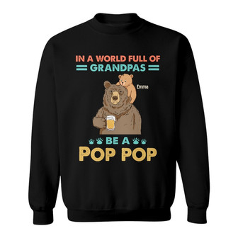 Personalized Grandpa Sweatshirt - Thegiftio UK