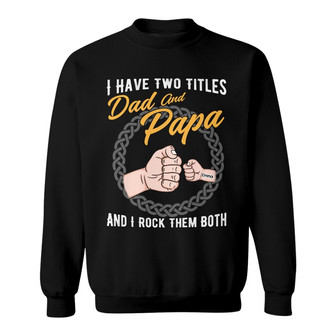 Personalized Grandpa Sweatshirt - Thegiftio UK