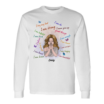 Personalized I Am BWA Long Sleeve Shirt - Thegiftio UK