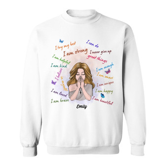 Personalized I Am BWA Sweatshirt - Thegiftio UK