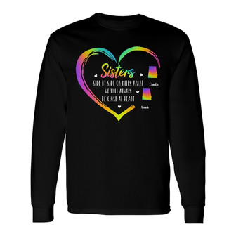 Personalized Long Distance Long Sleeve Shirt - Thegiftio UK