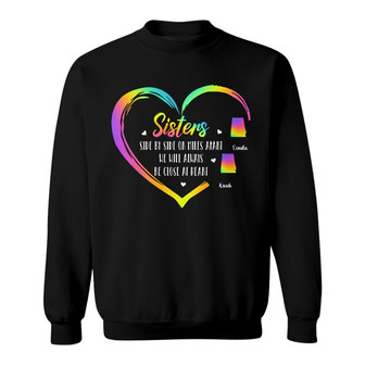 Personalized Long Distance Sweatshirt - Thegiftio UK