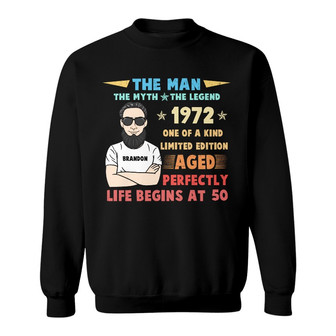 Personalized Love Dad Grandpa Sweatshirt - Thegiftio UK