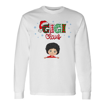 Personalized Mom Grandma Christmas Long Sleeve Shirt - Thegiftio UK