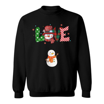 Personalized Mom Grandma Christmas Snowman Sweatshirt - Thegiftio UK