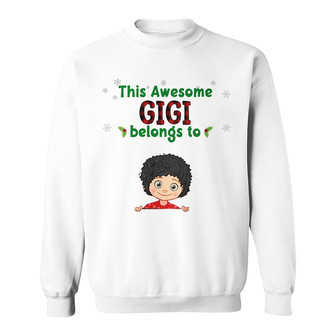 Personalized Mom Grandma Christmas Sweatshirt - Thegiftio UK