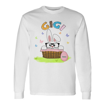 Personalized Mom Grandma Easter Long Sleeve Shirt - Thegiftio UK