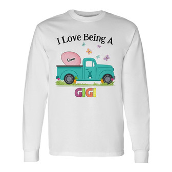 Personalized Mom Grandma Easter Long Sleeve Shirt - Thegiftio UK