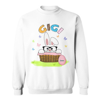 Personalized Mom Grandma Easter Sweatshirt - Thegiftio UK