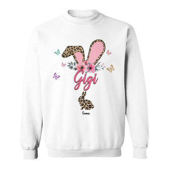 Personalized Mom Grandma Easter Sweatshirt - Thegiftio UK