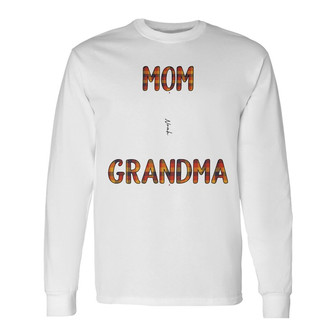 Personalized Mom Grandma Fall Halloween Long Sleeve Shirt - Thegiftio UK
