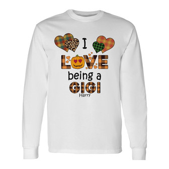 Personalized Mom Grandma Fall Halloween Long Sleeve Shirt - Thegiftio UK