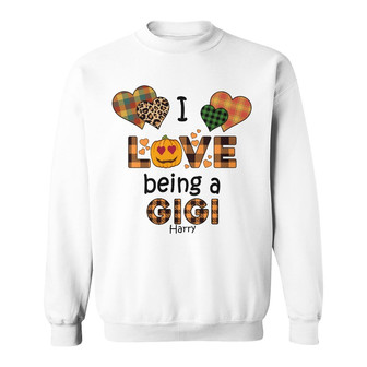 Personalized Mom Grandma Fall Halloween Sweatshirt - Thegiftio UK