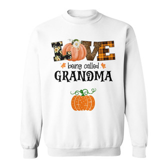 Personalized Mom Grandma Fall Sweatshirt - Thegiftio UK