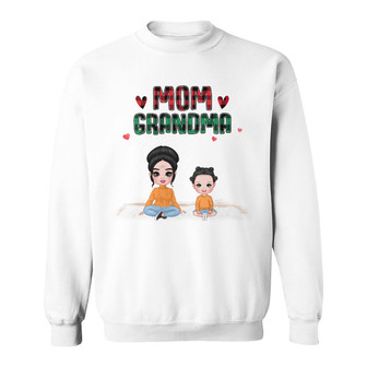 Personalized Mom Grandma Great Grandma Sweatshirt - Thegiftio UK