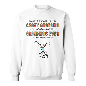 Personalized Mom Grandma Life Drawing Sweatshirt - Thegiftio UK