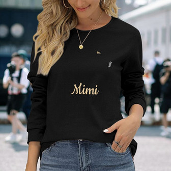 Personalized Mom Grandma Long Sleeve Shirt - Thegiftio UK