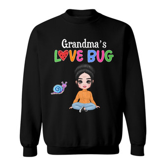 Personalized Mom Grandma Love Bugs Sweatshirt - Thegiftio UK