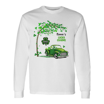 Personalized Mom Grandma Patrick's Day Long Sleeve Shirt - Thegiftio UK