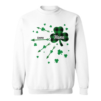 Personalized Mom Grandma Patrick's Day Sweatshirt - Thegiftio UK