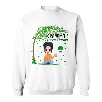 Personalized Mom Grandma Patrick's Day Sweatshirt - Thegiftio UK