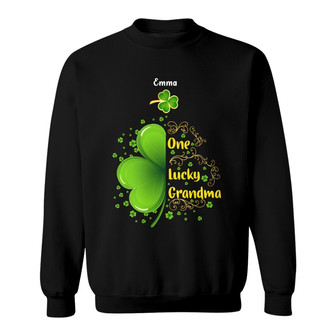Personalized Mom Grandma Patrick's Day Sweatshirt - Thegiftio UK