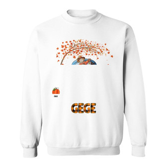 Personalized Mom Grandma Pumpkins Fall Halloween Sweatshirt - Thegiftio UK
