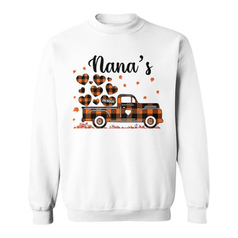 Personalized Mom Grandma Truck Fall Halloween Sweatshirt - Thegiftio UK