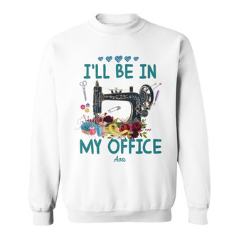 Personalized Sewing Quilting Office Sweatshirt - Thegiftio UK