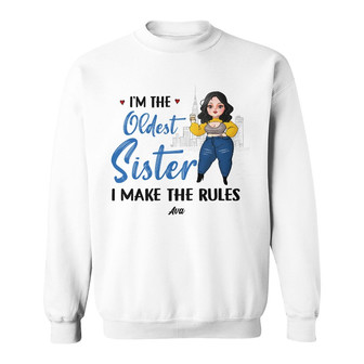 Personalized Sisters Sweatshirt - Thegiftio UK