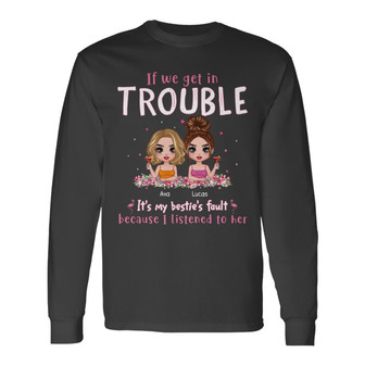 Pink Summer Doll Besties Custom Shirt - Gift for Sisters - Thegiftio UK